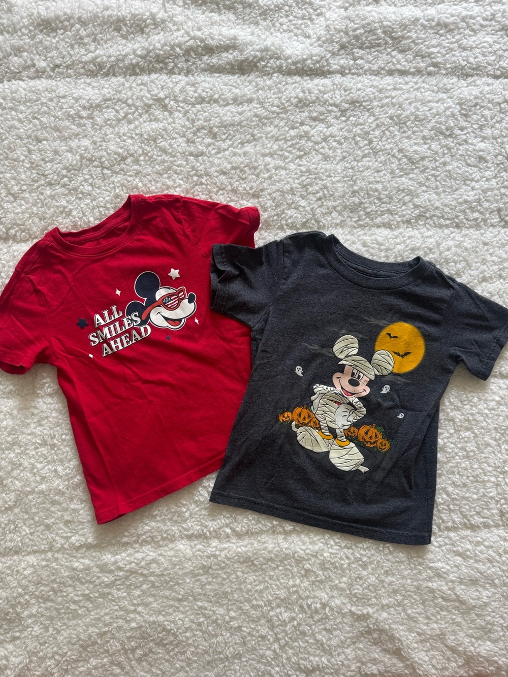 Mickey Mouse boys set of holiday tees